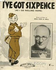 I've Got Sixpence (As I Go Rolling Home) - Billy Cotton - PVG (Digital Download)