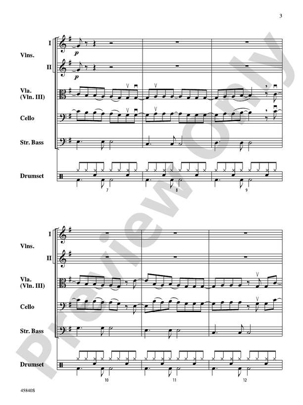 80s Soundtrax - String Orchestra Conductor Score & Parts (Digital Download)