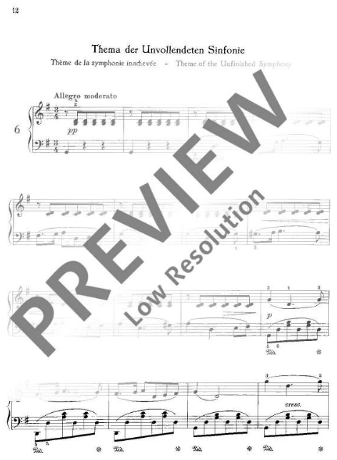 Immortal Schubert - Franz Schubert - Piano Schott ED2424