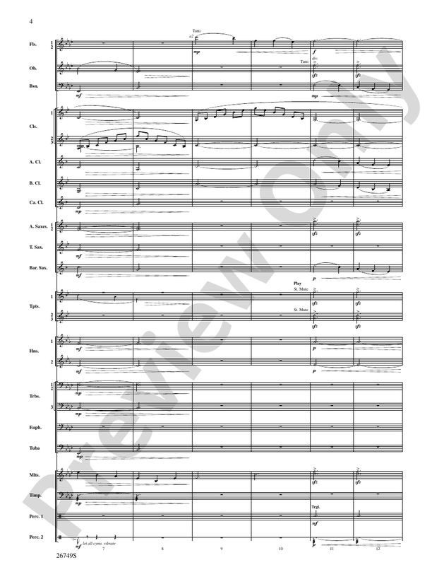 Greensleeves: A Fantasia for Band - Concert Band Conductor Score & Parts (Digital Download)