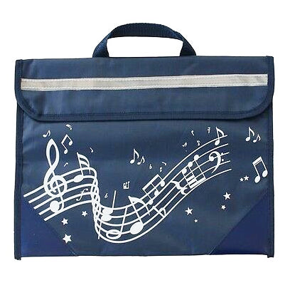 Musicwear Wavy Stave Music Bag - Navy Blue MW0009