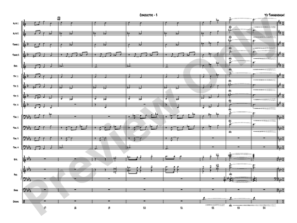 Yo Tannenbaum! - Jazz Ensemble Conductor Score & Parts (Digital Download)