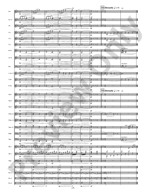 The Sacred Pipe - Concert Band Conductor Score & Parts (Digital Download)
