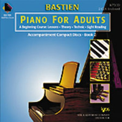 Piano for Adults, Book 2(2CD Set) - Jane Bastien|Lisa Bastien|Lori Bastien - Piano Neil A. Kjos Music Company 2-CD Set