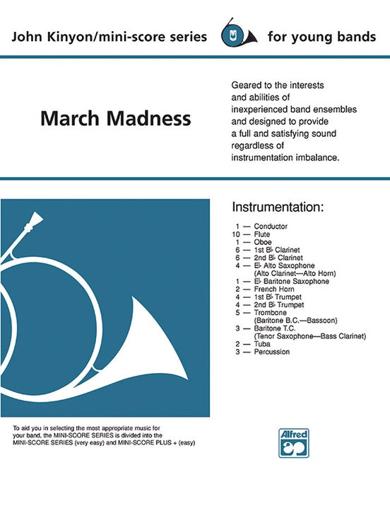 March Madness - Concert Band Conductor Score & Parts (Digital Download)