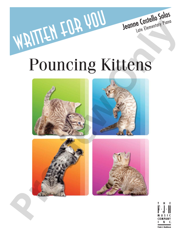 Pouncing Kittens - Piano (Digital Download)