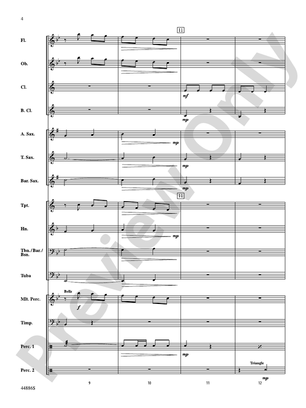 A Whole Lot of Christmas - Concert Band Conductor Score & Parts (Digital Download)