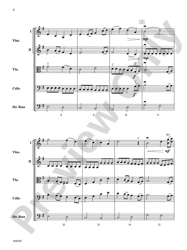 A Song for Adra – String Orchestra Conductor Score & Parts (Digital Download)
