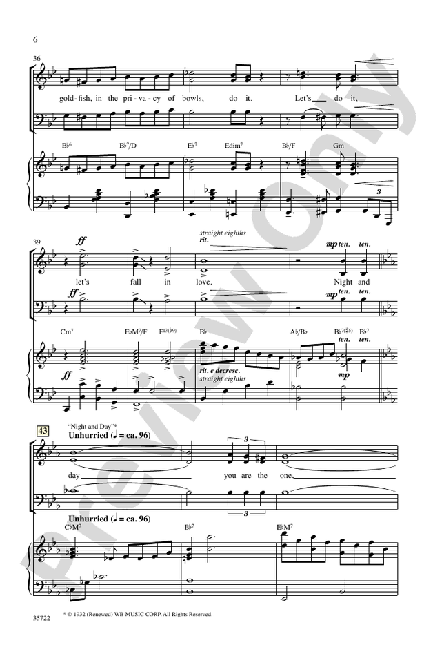 Let's Fall in Love – SAB Choral Octavo (Digital Download)