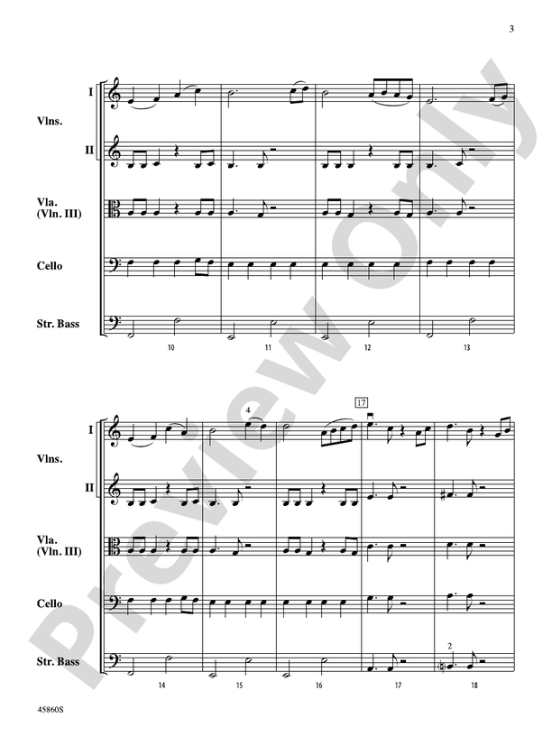 Midnight Adventure - String Orchestra Conductor Score & Parts (Digital Download)