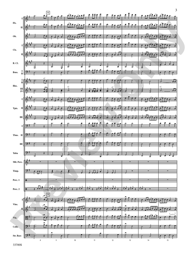 Salute to TV – Full Orchestra Conductor Score & Parts (Digital Download)