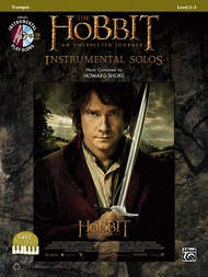 Hobbit Unexpected Journey Solos Trumpet Bk/CD