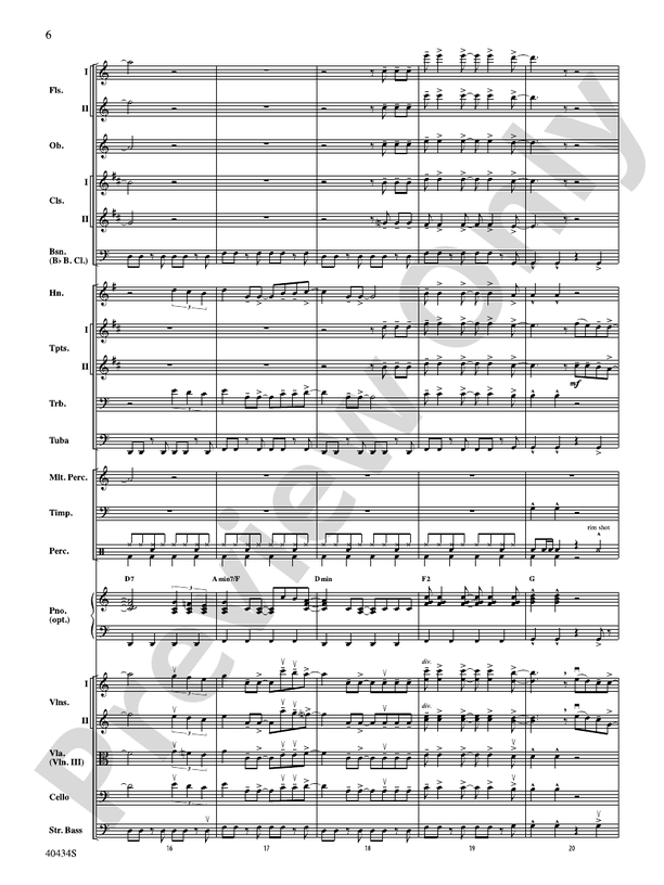 Last Friday Night (T.G.I.F.) / Edge of Glory - Full Orchestra Conductor Score & Parts (Digital Download)