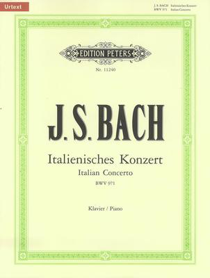 Italian Concerto BWV 971 - Johann Sebastian Bach - Piano Edition Peters Piano Solo