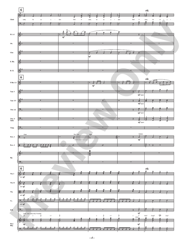 O Come, All Ye Faithful - Full Orchestra Conductor Score & Parts (Digital Download)