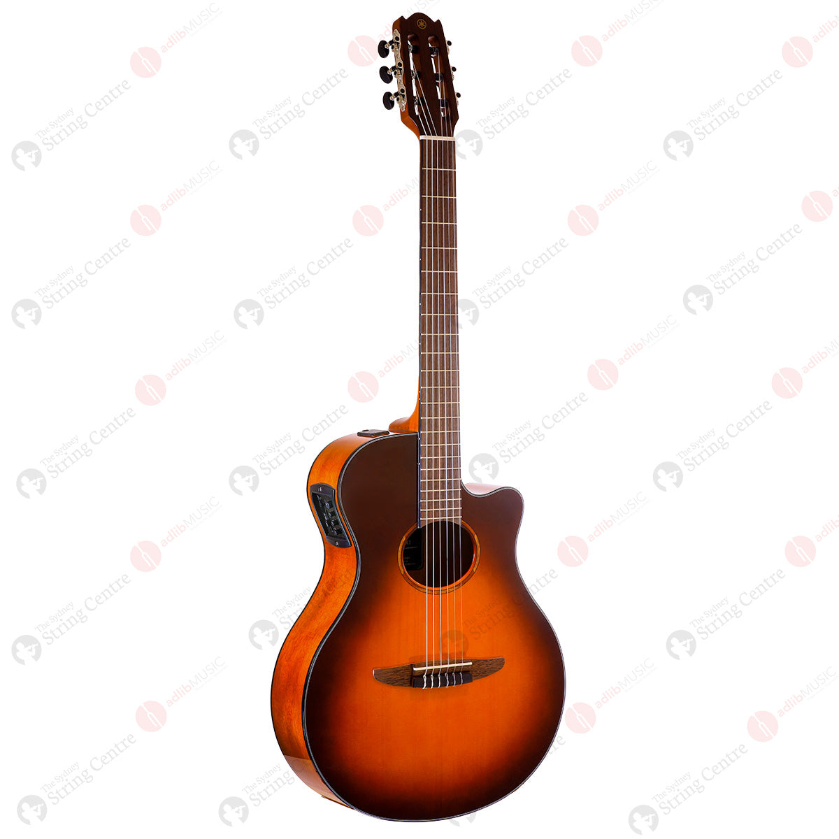 Yamaha NTX1 Acoustic Electric Classical Guitar Brown Sunburst
