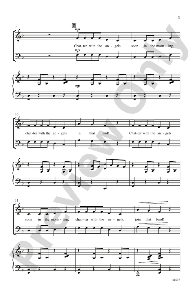 Chatter with the Angels – SAB Choral Octavo (Digital Download)