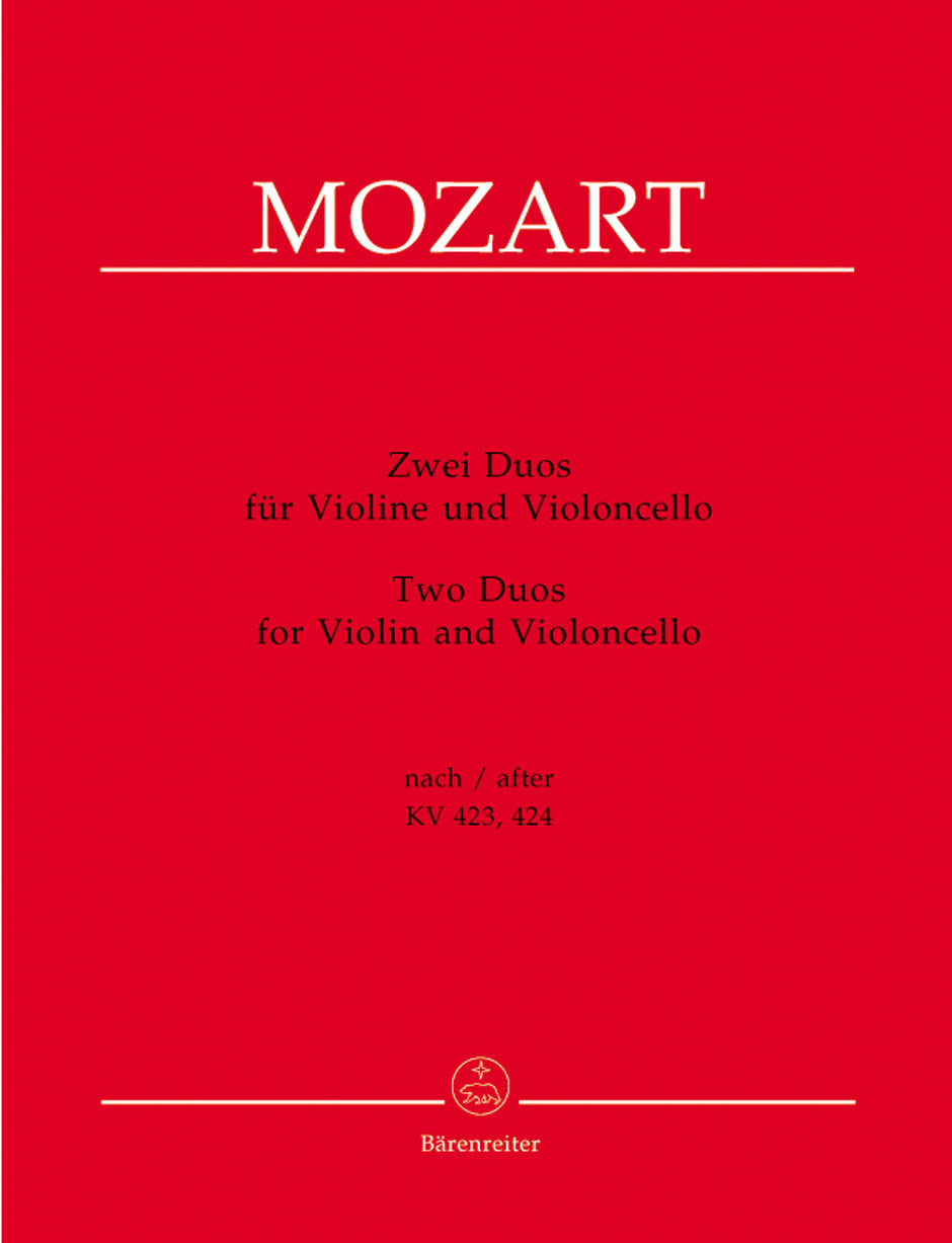 Two Duos for Violin and Cello