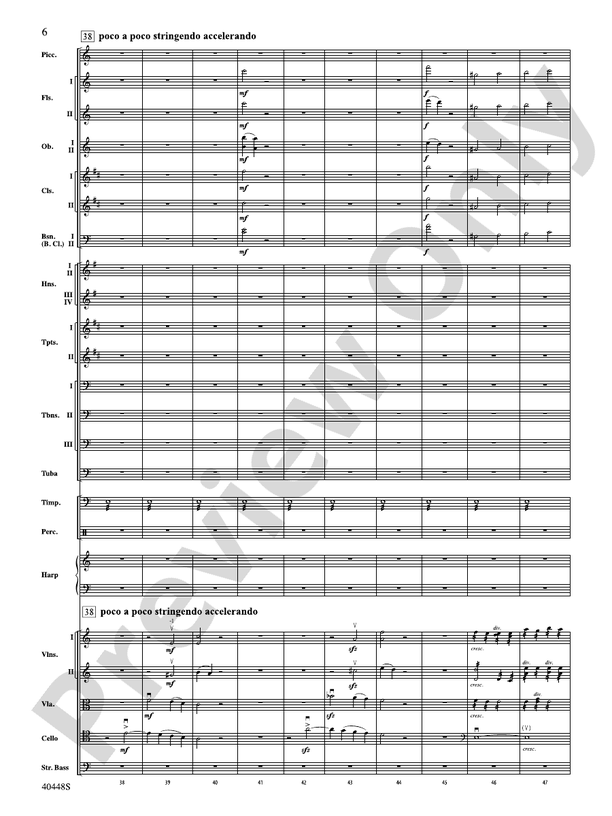 Romeo and Juliet Overture – Belwin Full Orchestra Conductor Score & Parts (Digital Download)