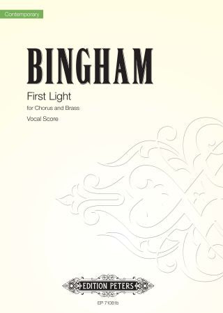 First Light - SATB Choral Octavo (Digital Download)