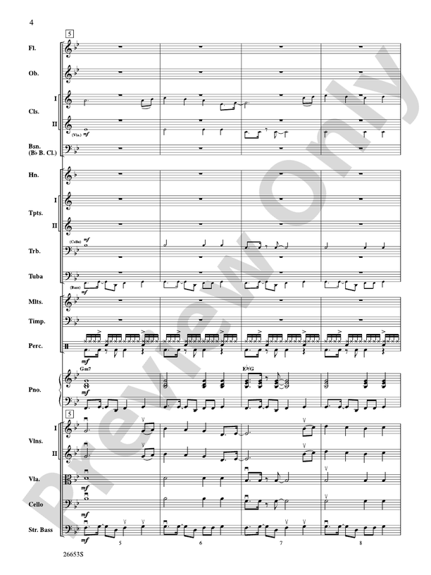 Gloria Estefan Rocks – Full Orchestra Conductor Score & Parts (Digital Download)