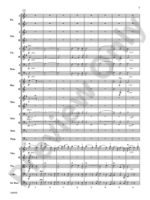 Beethoven's Symphony No. 6 "Pastoral" – Ful Orchestra Conductor Score & Parts (Digital Download)