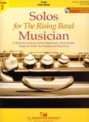 Solos for The Rising Band Musician - Flute solo book - David Shaffer|Ed Huckeby|James Swearingen|Rob Grice|Robert W. Smith - Flute C.L. Barnhouse Company /CD