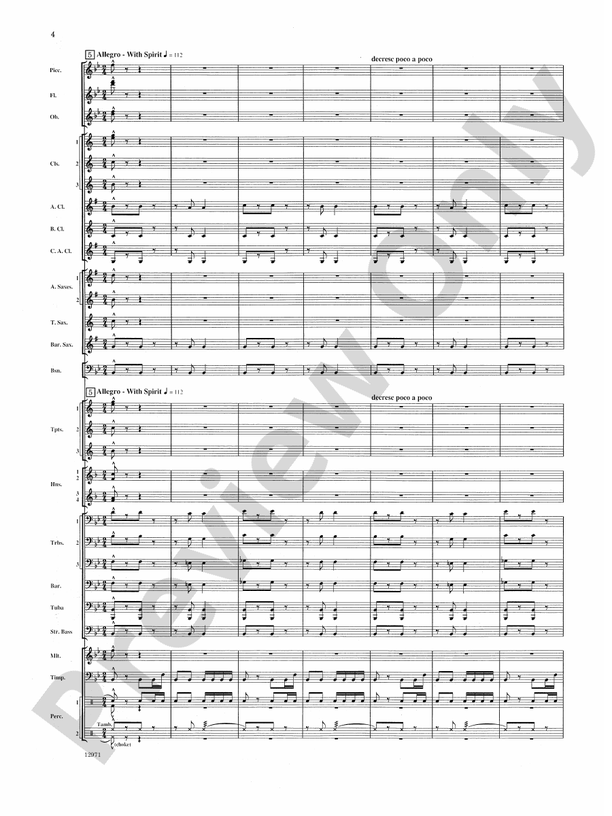 Centre Island - Concert Band Conductor Score & Parts (Digital Download)