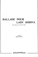 Ballade Pour Lady Godiva - Recorder/Piano Accompaniment (Digital Download)
