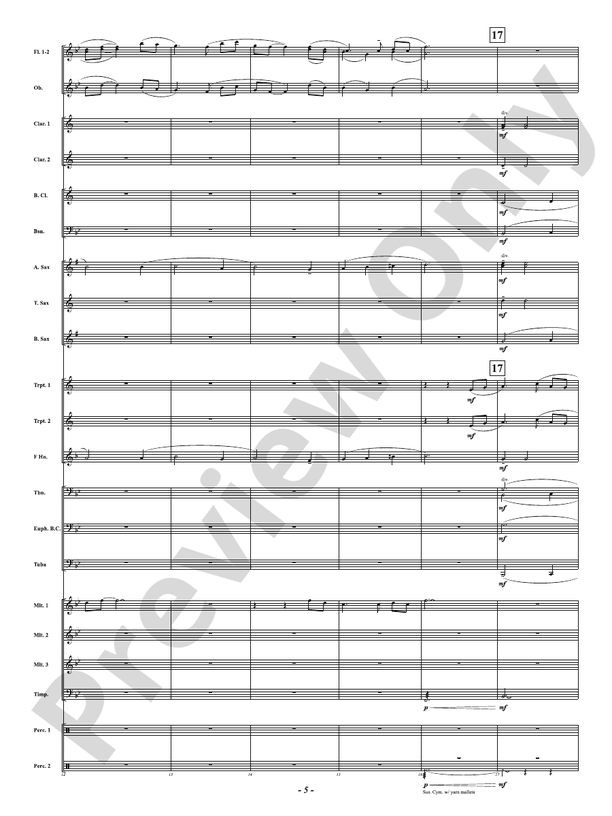 Stronger Together - Concert Band Conductor Score & Parts(Digital Download)
