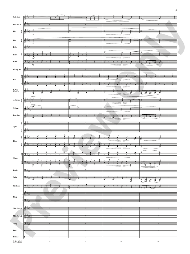 Fantasie Brillante - Concert Band Conductor Score & Parts (Digital Download)