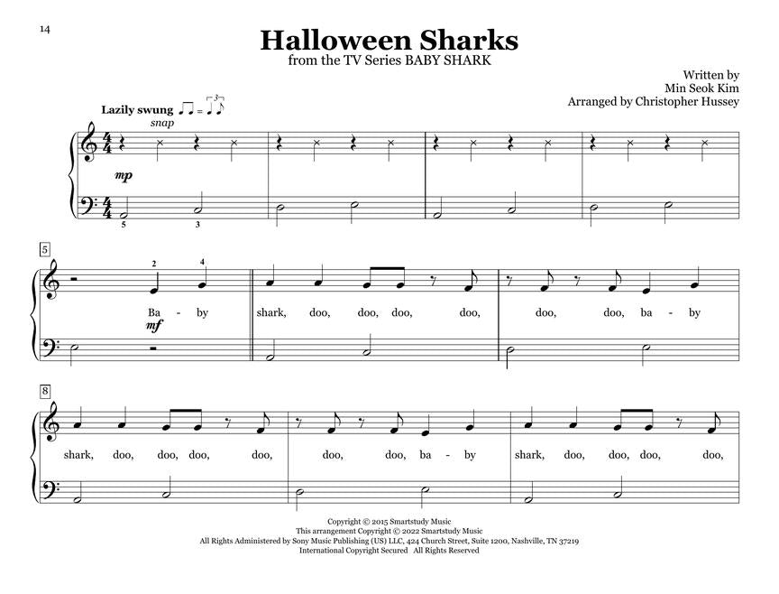 Easiest Piano Course - First Halloween Hits - Easy Piano arranged by Hussey Willis Music 1075538