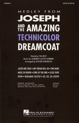 Joseph and the Amazing Technicolor Dreamcoat (Medley) - Andrew Lloyd Webber|Tim Rice - Roger Emerson Hal Leonard ShowTrax CD CD