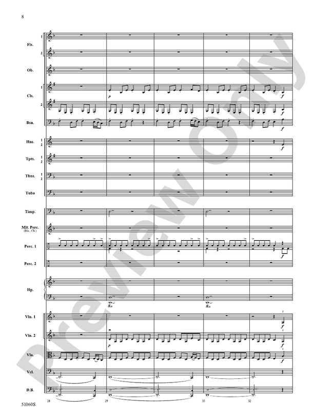 Gravitas – Full Orchestra Conductor Score & Parts (Digital Download)