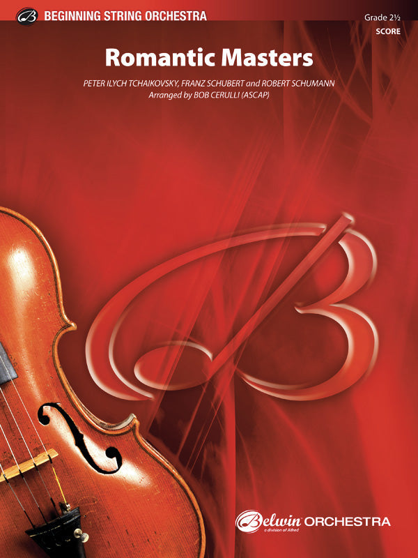 ROMANTIC MASTERS SO TCHAIKOVSKY SCHUBERT & SCHUMANN