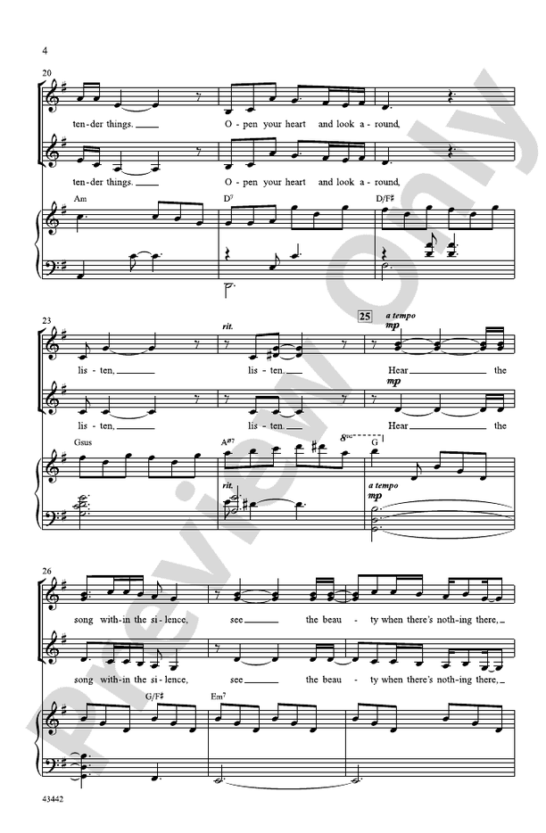 December Prayer – SSA Choral Octavo (Digital Download)