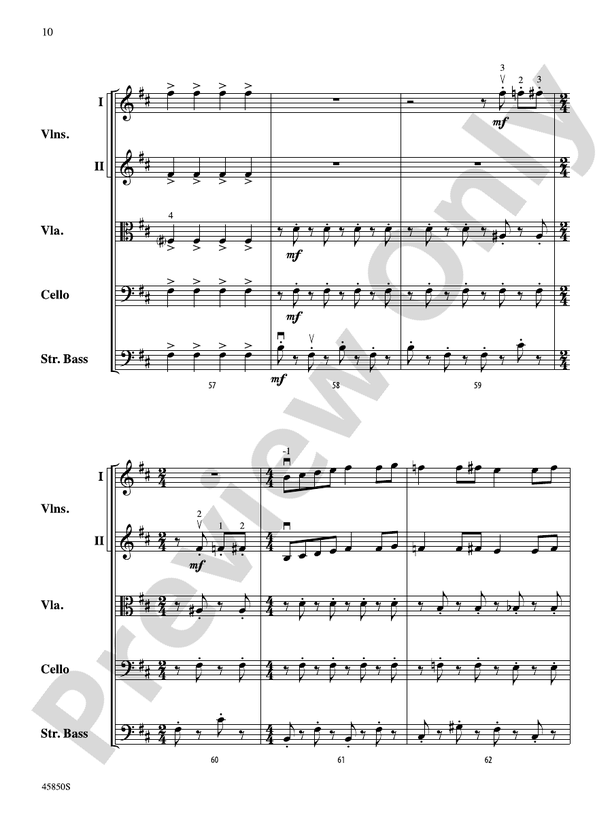 A Danny Elfman Spooktacular - String Orchestra Conductor Score & Parts (Digital Download)