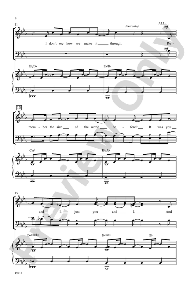 Keep the Beat - SAB/3 Part Mixed Choral Octavo (Digital Download)