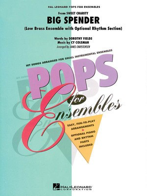 Big Spender - Low Brass Ensemble (w/opt. rhythm section) - James Christensen Hal Leonard Low Brass Ensemble Score/Parts
