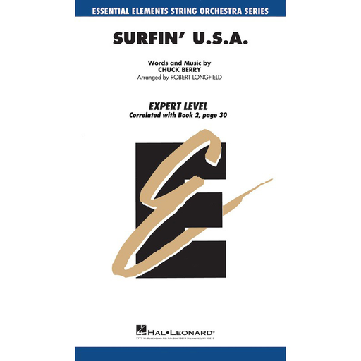 Beach Boys - Surfin' USA - String Orchestra Grade 2 Score/Parts arranged by Longfield Hal Leonard 4492006