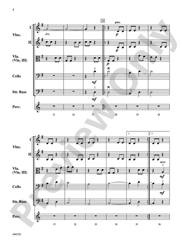 Glorious Sight - String Orchestra Conductor Score & Parts (Digital Download)