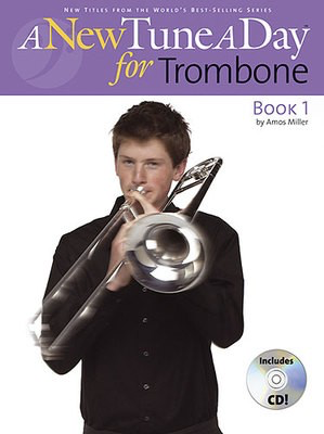 A New Tune A Day Book 1 - Trombone/CD by Miller Boston BM11473