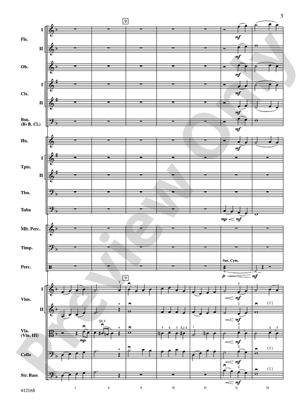 Tidings of Comfort and Joy! – Full Orchestra Conductor Score & Parts (Digital Download)