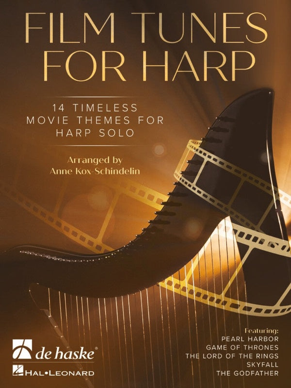 Film Tunes for Harp - Harp Solo arranged by Kox-Schindelin De Haske DHP1226329401