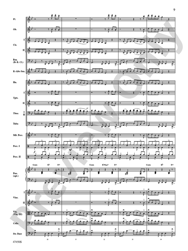Havana - Full Orchestra Conductor Score & Parts (Digital Download)