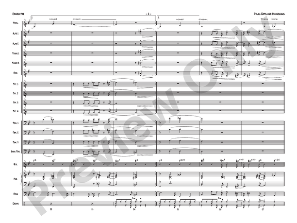 Polkadots and Moonbeams - Jazz Ensemble Conductor Score & Parts(Digital Download)