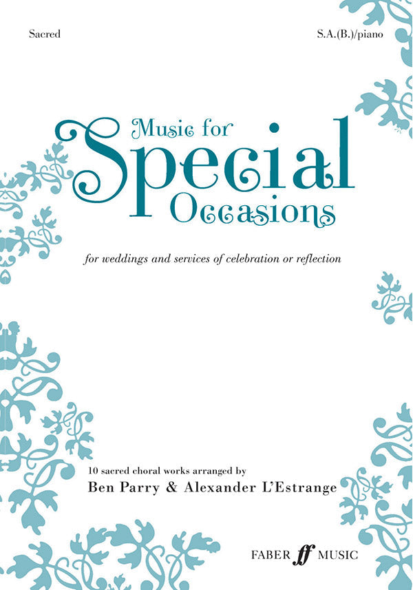 Music for Special Occasions Mixed Voices