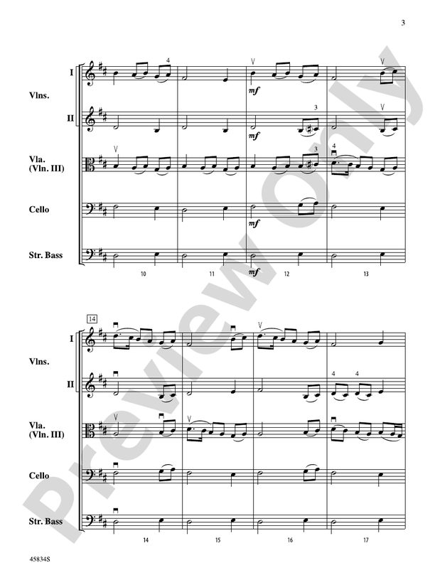 William Byrd Suite - String Orchestra Conductor Score & Parts (Digital Download)