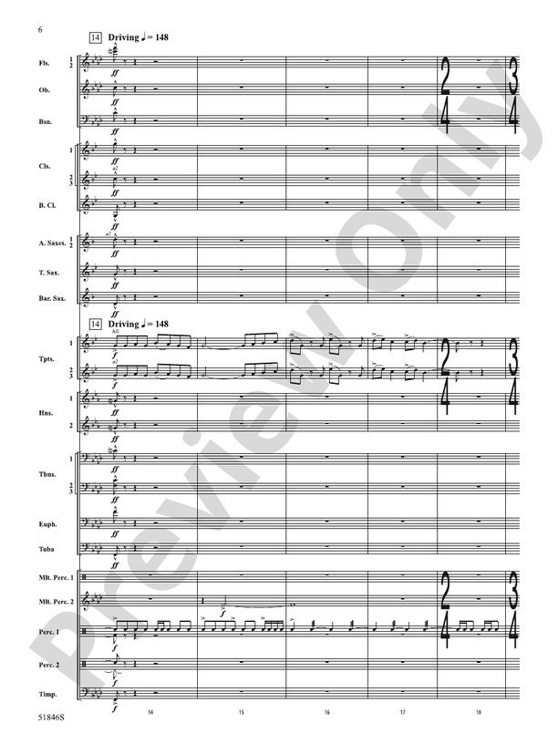 The Second Shaman - Concert Band Conductor Score & Parts(Digital Download)