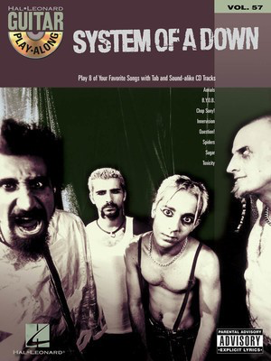 System of a Down - Guitar Play-Along Volume 57 - Guitar Hal Leonard Guitar TAB /CD